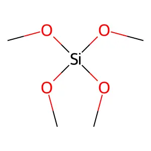 硅酸四甲酯 structure