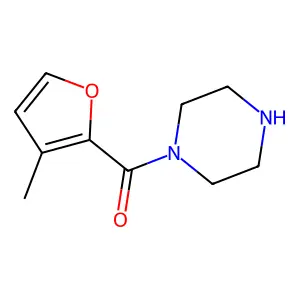 (3-Methylfuran-2-yl)(piperazin-1-yl)methanone structure