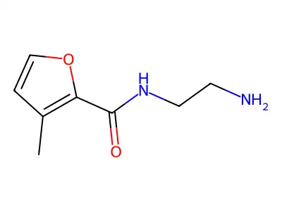 N-(2-aminoethyl)-3-methylfuran-2-carboxamide structure