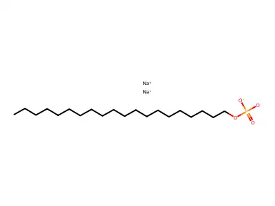 Sodium;hydrogen phosphate;icosan-1-ol structure