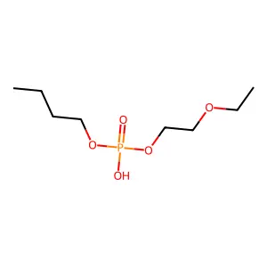 磷酸丁基-2-乙氧基乙酯 structure