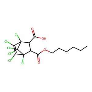 氯菌酸酐己醇酯 structure
