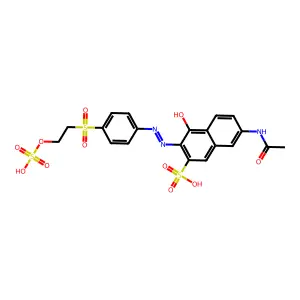 C.I. reactive orange 78 (free acid) structure