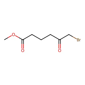 Methyl 6-bromo-5-oxohexanoate structure