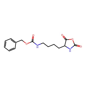 N6-Carbobenzoxy-D-lysine N-Carboxyanhydride structure