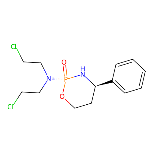 trans-4-Phenylcyclophosphamide structure