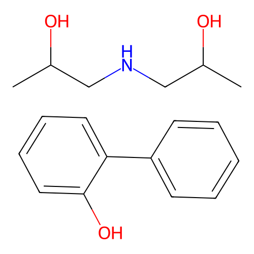 [1,1'-Biphenyl]-2-ol, compd. with 1,1'-iminobis[2-propanol] (1:1) structure