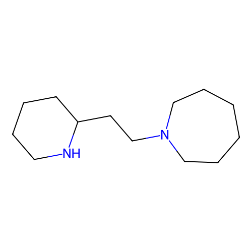1-(2-Piperidin-2-yl-ethyl)-azepane structure