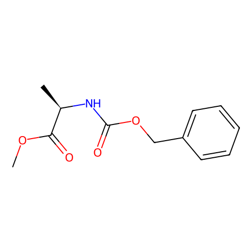 N-Alpha-carbobenzoxy-d-alanine methyl ester structure