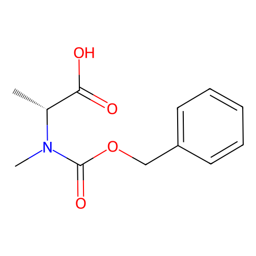 Z-D-Meala-OH structure