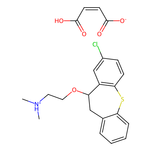 Zotepine impurity 6 structure