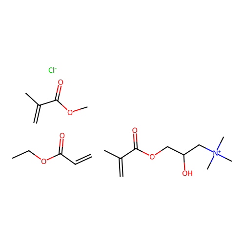 (C10-H20-N-O3.C5-H8-O2.C5-H8-O2.Cl)x- structure