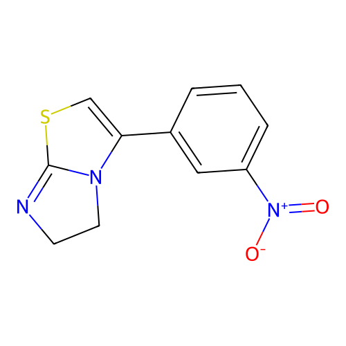 3-(3-Nitrophenyl)-5,6-dihydroimidazo[2,1-b][1,3]thiazole structure