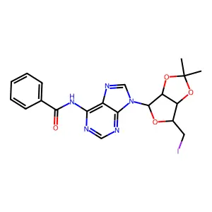 Nucleocidin, 2',3'-i-Pr analog structure