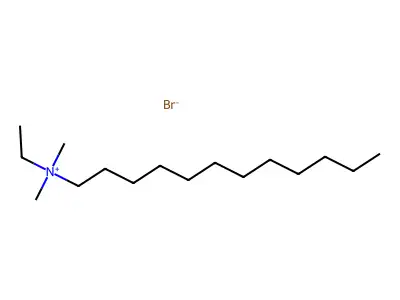 Dimethyl(tetradecan-2-yl)azanium bromide structure