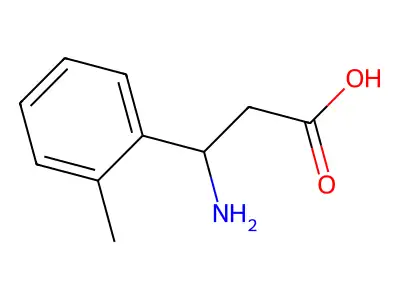 (R)-3-Amino-3-(o-tolyl)propanoic acid structure