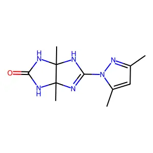 5-(3,5-dimethylpyrazol-1-yl)-3a,6a-dimethyl-3,6-dihydro-1H-i structure