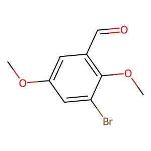 3-Bromo-2,5-dimethoxybenzaldehyde structure