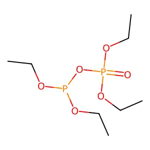 Diphosphoric(III,V) acid, tetraethyl ester structure