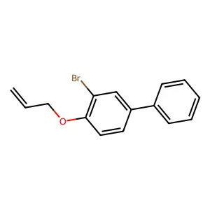 3-Bromo-4-[(prop-2-en-1-yl)oxy]-1,1'-biphenyl structure