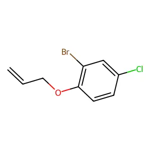 1-(Allyloxy)-2-bromo-4-chlorobenzene structure