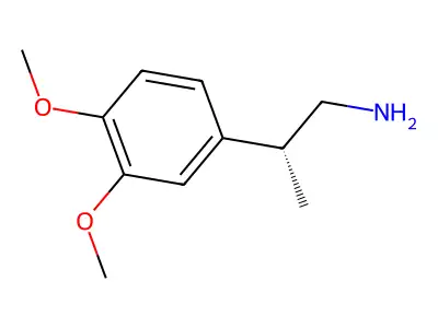 2-(3,4-二甲氧基苯基)丙-1-胺 structure