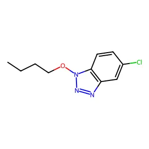 1-Butoxy-5-chloro-1H-benzotriazole structure