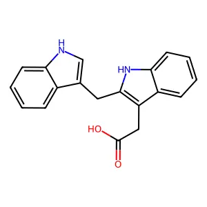 1,2,4-Tris(methylthio)-3,5,6-trichlorobenzene structure