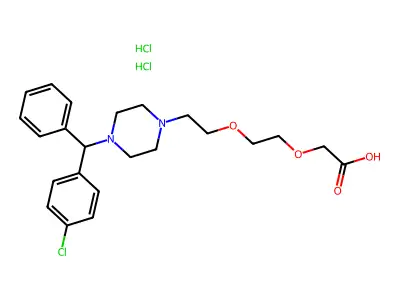 Ethoxycetirizine structure