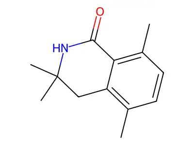 3,3,5,8-Tetramethyl-2,4-dihydroisoquinolin-1-one structure