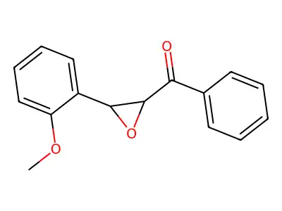 Methanone, [3-(2-methoxyphenyl)oxiranyl]phenyl- structure