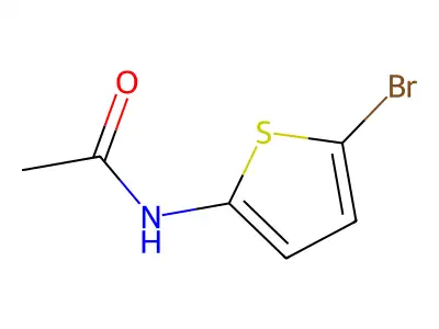 N-(5-bromothiophen-2-yl)acetamide structure