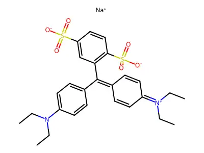 Isosulfan Blue structure
