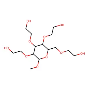 Methyl gluceth structure