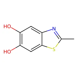 2-Methyl-1,3-benzothiazole-5,6-diol structure