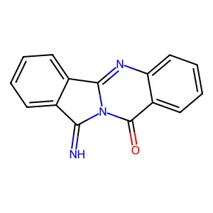 12-Iminoisoindolo[1,2-b]quinazolin-10(12H)-one structure