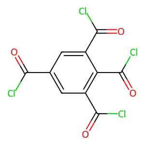 1,2,3,5-苯四甲酰四氯 structure