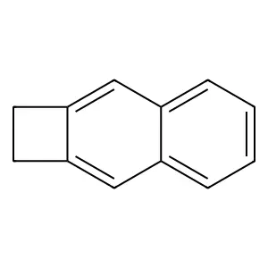 Cyclobuta(b)naphthalene, 1,2-dihydro- structure