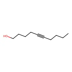 5-Decyn-1-ol structure