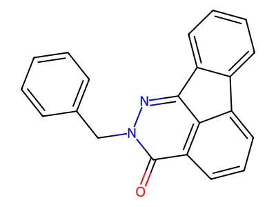 2-benzylindeno[1,2,3-de]phthalazin-3(2H)-one structure