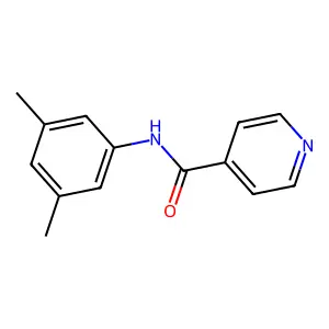 N-(3,5-dimethylphenyl)pyridine-4-carboxamide structure
