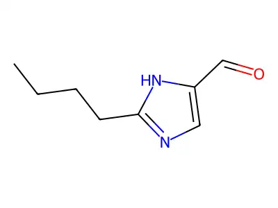 2-Butyl-5-formylimidazole structure