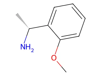 (alphaS)-2-Methoxy-alpha-methylbenzenemethanamine structure