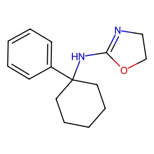 2-Oxazoline, 2-(1-phenylcyclohexylamino)- structure