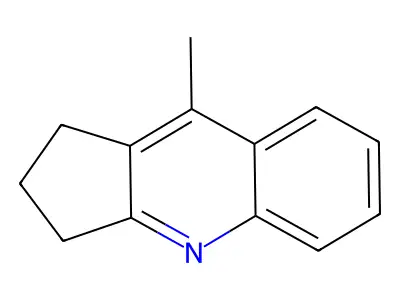 9-methyl-2,3-dihydro-1H-cyclopenta[b]quinoline structure