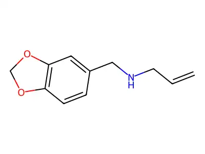 [(2H-1,3-benzodioxol-5-yl)methyl](prop-2-en-1-yl)amine structure