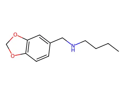 [(2H-1,3-benzodioxol-5-yl)methyl](butyl)amine structure