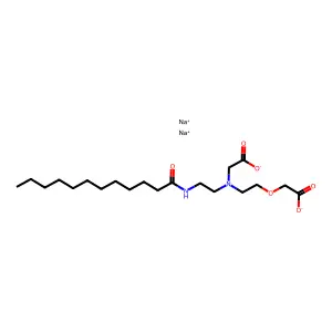Disodium Lauroamphodiacetate structure
