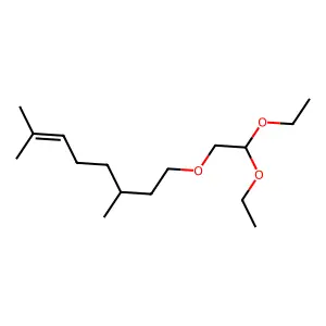 2-Octene, 8-(2,2-diethoxyethoxy)-2,6-dimethyl- structure