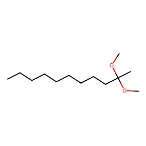 Undecane, 2,2-dimethoxy- structure
